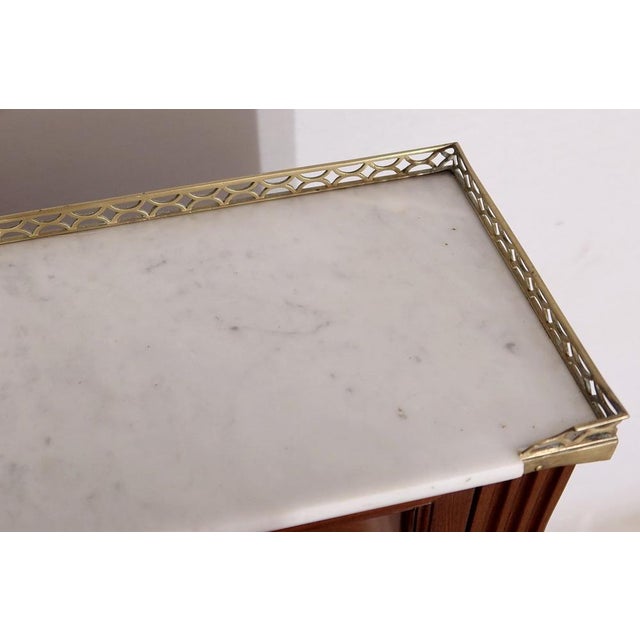 Small Mid-19th Century Louis XVI style Mahogany Bonheur-du-Jour Desk For Sale - Image 9 of 18