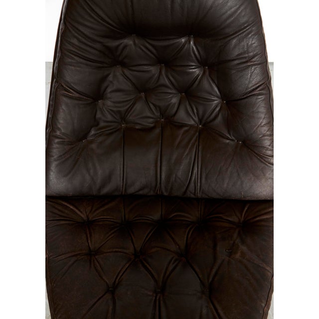 Set of MS-68 Swivel Lounge Chair and Ottoman from Madsen & Schübell, 1960s For Sale - Image 15 of 18