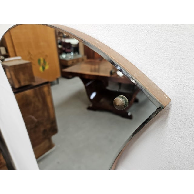 Vintage Italian Wall Mirror, 1960 For Sale - Image 4 of 10