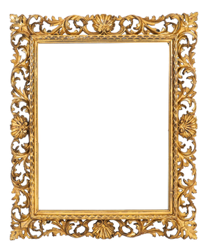 Antique Italian Giltwood Florentine Mirror, 1800s
