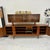 This remarkable vintage Danish Mid-Century Modern credenza with hutch is designed by renowned designer Johannes Andersen....