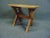 Mid-Century Modern Viking Oak Mid Century Modern Trestle Base Side Table For Sale - Image 3 of 6