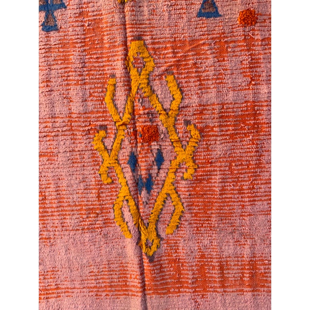 Textile Moroccan Handmade Rug - 4'9" X 9'3" Ft For Sale - Image 7 of 9