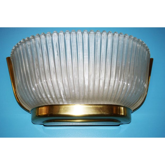 Murano Glass Sconces, Italy, 1940s, Set of 3 For Sale - Image 3 of 6