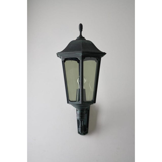 Norwegian Outdoor Wall Lantern from Noral, 1980s For Sale - Image 4 of 5