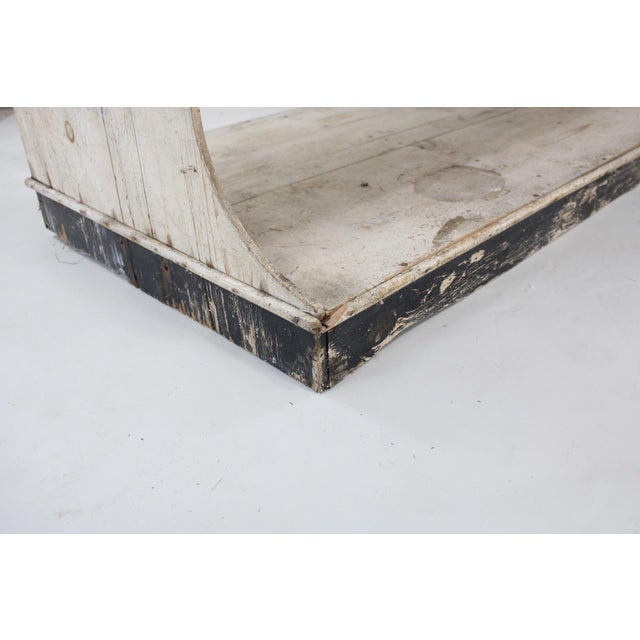 Early 20th Century Primitive General Store 3-Tier Display Shelf For Sale In New York - Image 6 of 12