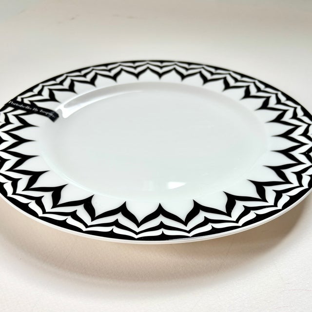 Portobello by Inspire Bone China Serving Plates, Set of Two For Sale In New York - Image 6 of 11