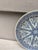 Rustic 19th Century French Blue & White Faience Dessert Plate Sarreguemines For Sale - Image 3 of 4