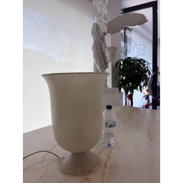 1930s Scavo Glass Table Lamp attributed to Venini, 1930s For Sale - Image 5 of 15