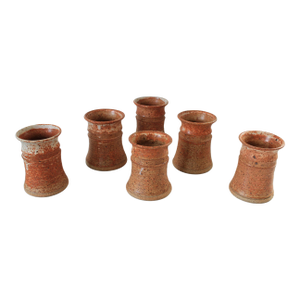 Studio Art Pottery Mugs S/6