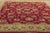 Vintage Red Indian Rug - 08'02 X 10'05 For Sale - Image 4 of 8