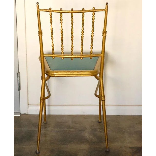 Used in England for parties and at dances. This set of six chairs would be well suited for that perfect setting, around...