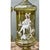Mid 20th Century Vintage Hand-Painted Dandy Glass Apothecary Jars - Pair For Sale - Image 5 of 13