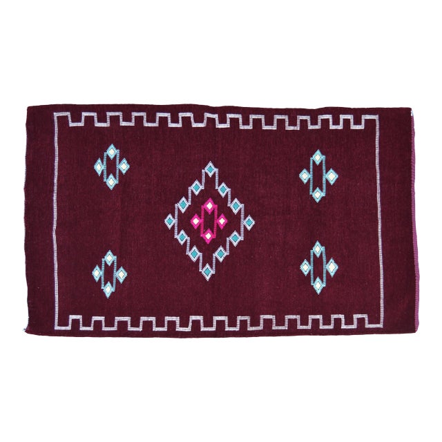 Moroccan Rug- 3' X 4'10" For Sale