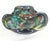 Mid 20th Century Avem Tutti Frutti Dino Martins Black Aventurine Murano Glass Bowl For Sale In Las Vegas - Image 6 of 8