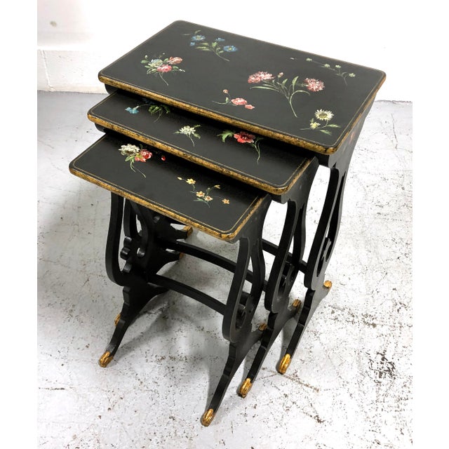 John Rosselli Victorian Style Stacking Nesting Tables Chairish