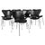 Dining Chairs attributed to Arne Jacobsen for Fritz Hansen, 2020, Set of 8 For Sale - Image 9 of 9