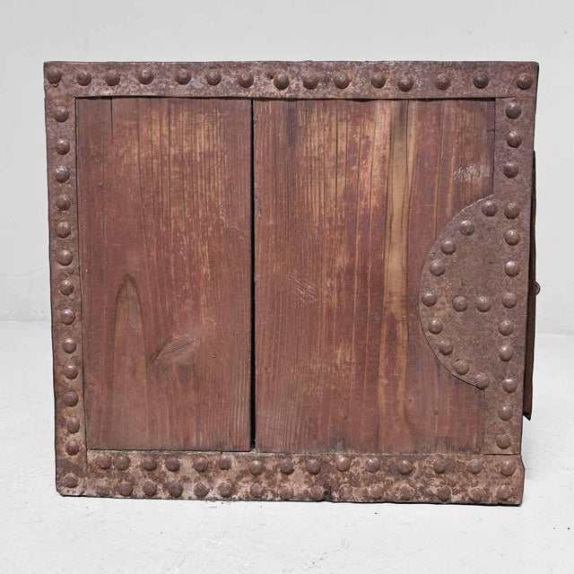 Brown Edo PeriodKake-Suzuri Document Chest, Japan For Sale - Image 8 of 18