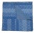 Chevron Hand Stitched Quilt, King - Blue For Sale