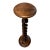 Vintage English Oak Open Barley Twist Pedestal Plant Stand For Sale