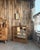 This antique shop display stand likely dates from the early 20th century. Designed for displaying merchandise in a shop,...