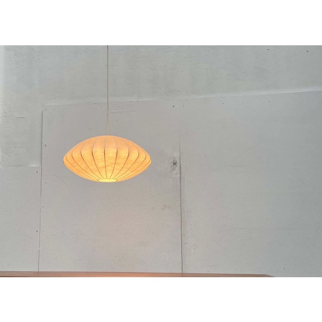 Mid-Century Modern Cocoon Pendant Lamp by Friedel Wauer for Goldkant Leuchten, Germany, 1960s For Sale - Image 11 of 18