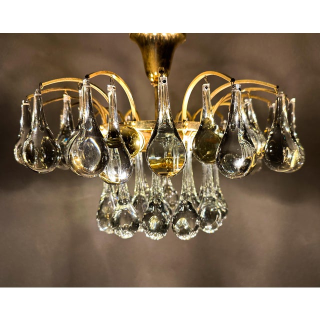 Vintage Chandelier from Christophe Palme, 1970s For Sale - Image 9 of 14