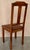 1930s Modernist Set of Six French Art Deco Oak Dining Chairs Charles Dudouyt For Sale - Image 4 of 6