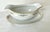 Noritake Early 20th Century Noritake Sedan Gravy Boat Attached Underplate Nippon Hand Painted M Wreath Excellent Condition For Sale - Image 4 of 11