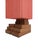 Orange Mayan Totem Pompeian Red by Pietro Meccani for Meccani Design For Sale - Image 8 of 16
