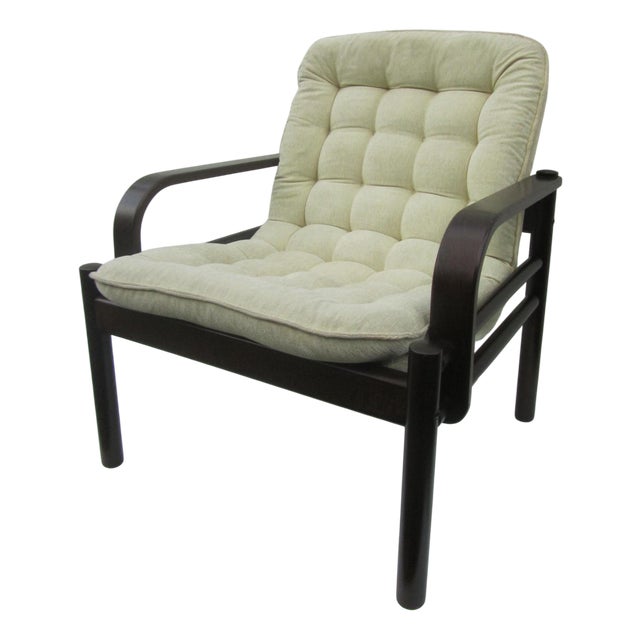 Lounge Easy Chair by Bror Boije for Dux Miljo Expo, Sweden, 1980 For Sale