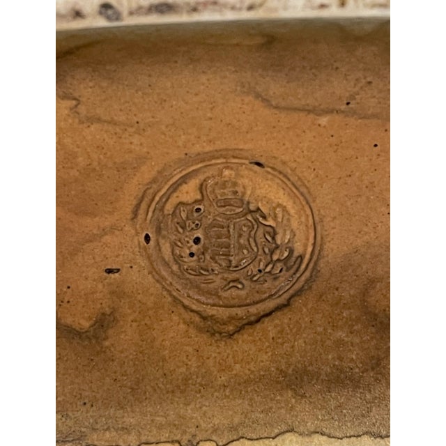 Vintage Ceramic Borghini LaCrima Christi Harlequin Ceramic Wine Decanter Bookends or Candlesticks - Pair For Sale - Image 11 of 12