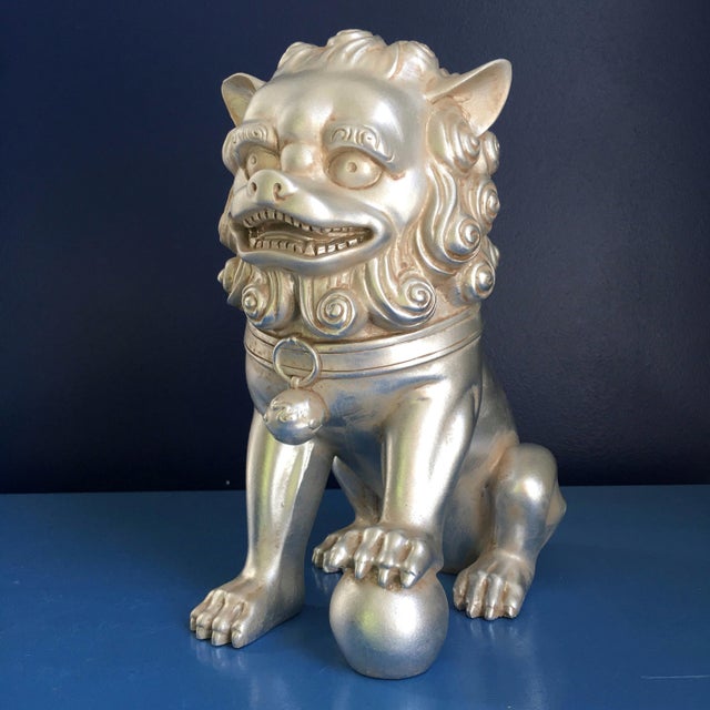 Large Temple Foo Dog Chairish