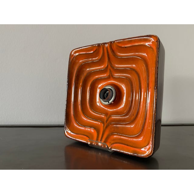 Pop Art Cubic Ceramic Wall Lamp from Pan Keramik, 1970s For Sale - Image 18 of 18