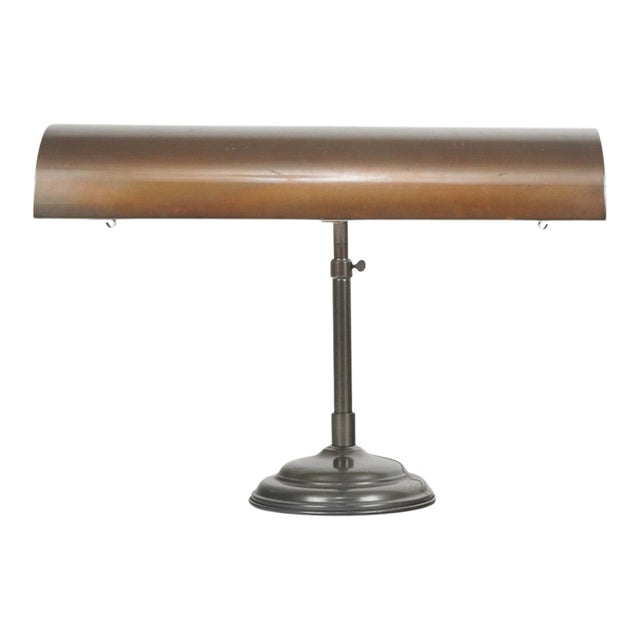 Restored Vintage Emerlite Bankers Desk Lamp For Sale