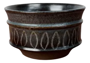 Mid-Century Modern Danish Studio Pottery Bowl from Sejer Keramik, 1955