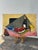 Vintage Acrylic on Board Tablescape Still Life, Circa Mid-20th Century. This still life work in acrylic on masonite...