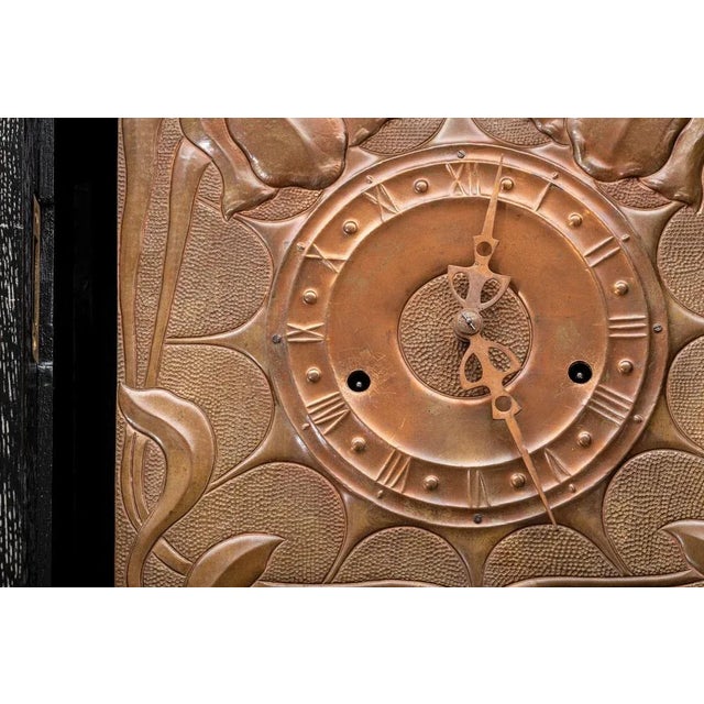 Art Nouveau Viennese Grandfather Clock by Michael Niedermoser and Georg Klimt, 1900s For Sale - Image 18 of 18