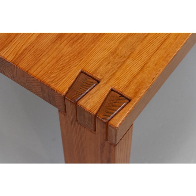 Danish Brutalist Coffee Table in Oregon Pine, 1970s For Sale - Image 4 of 18