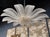 Early 21st Century Modern Clear "Granola" Murano Glass Flush Mount Leaf Form Chandelier For Sale - Image 5 of 5