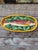 Vintage Majolica Trompe L’Oeil Trout Wall Object With Leaf Basketweave Motif For Sale - Image 10 of 10