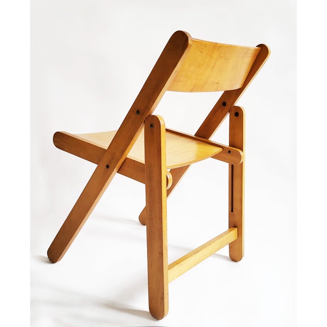 1970s Vintage Scandinavian Folding Chair, 1970s For Sale - Image 5 of 13