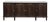 French Louis XVI Mahogany Buffet With Carrara Marble For Sale