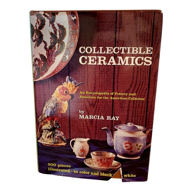 Vintage Collectible Ceramics Hardcover Book For Sale