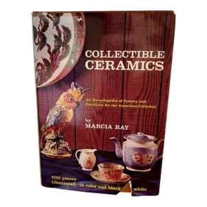 Vintage Collectible Ceramics Hardcover Book