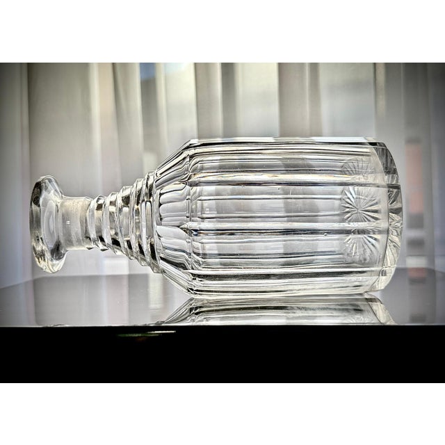 Glass Regency English Cut Glass Decanter, 1835 For Sale - Image 7 of 15