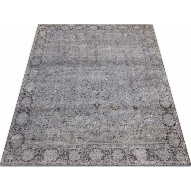 1960s 1960s Persian Meshed Rug For Sale - Image 5 of 5