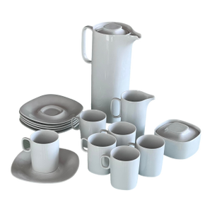 Late 20th Century Langenthal Espresso Coffee Set Gerald Gulotta Design for Block- 17 Pieces