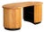 Art Deco Oak Desk, 1950s For Sale