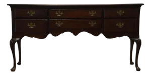 Hickory Chair James River Plantation Solid Mahogany Traditional Style 71" Sideboard Buffet